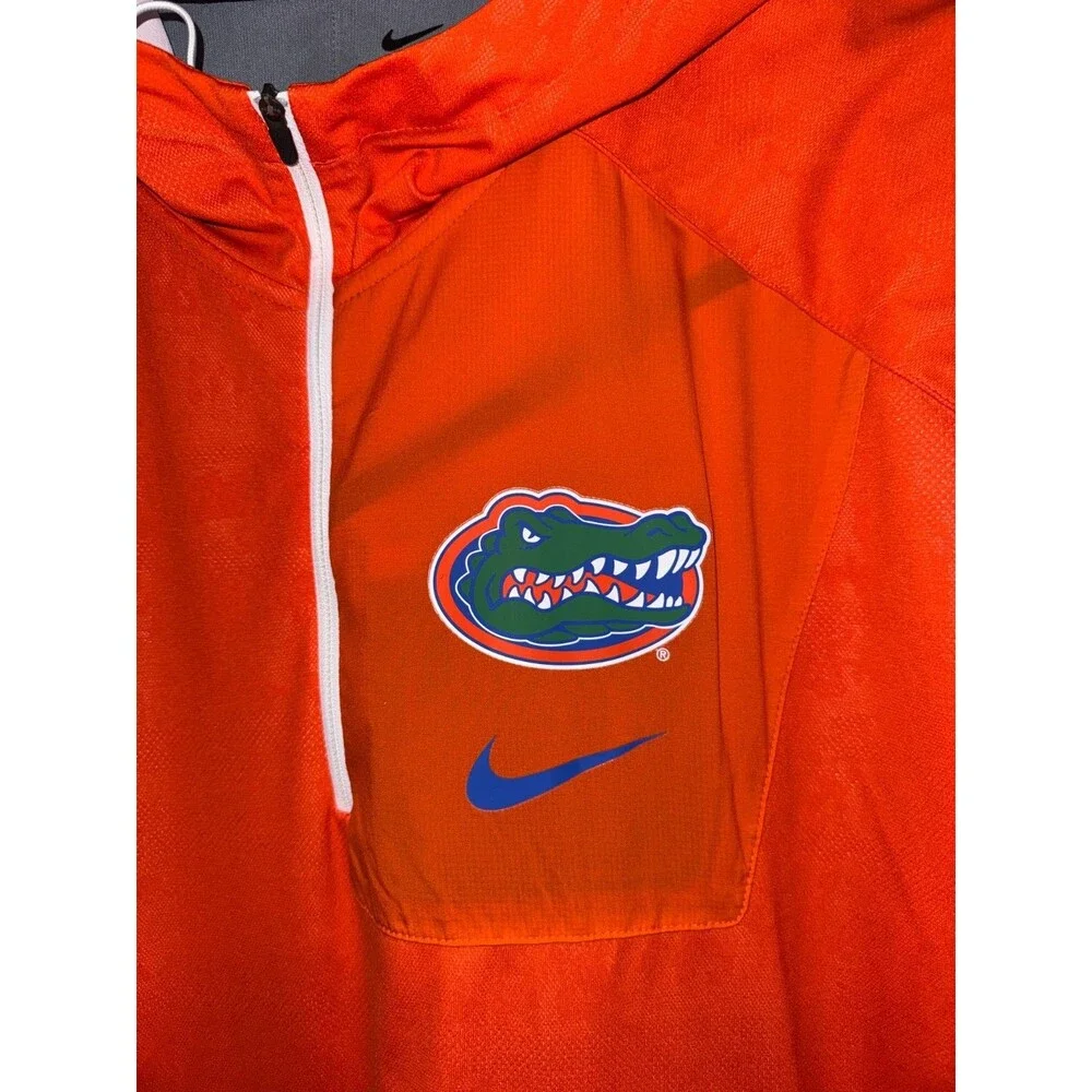 Men's 2XL Nike Florida Gators Football Team Issued PE Alpha Fly Rush Jacket NCAA